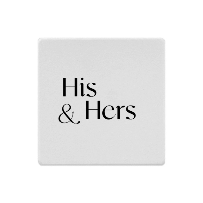 Personalized Absorbent Square Ceramic Stone Coaster – Canvastry
